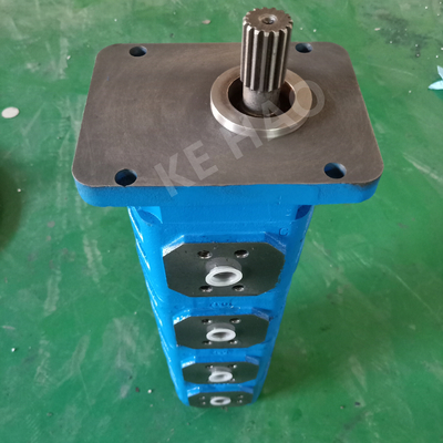 JHP-Tetralogie Pumpen-Quadratabdeckung Keil-der blauen kompakten ursprünglichen Zahnradpumpe für die Technik der Maschinerie und des Fahrzeugs