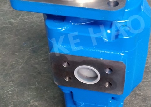 Quadratischer Abdeckungs-Keil-blaue Lader-Zahnradpumpe für die Technik der Maschinerie und des Fahrzeugs