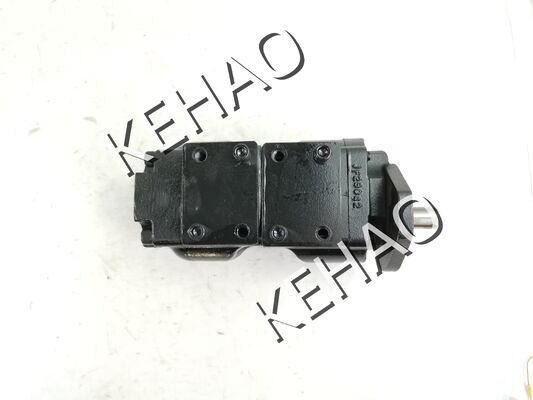 Qualität  JCB Hydraulic Gear Pump JCB36+29 Flat Key Left Rotation High Pressure with 16cm³ Displacement and 250 bar High Pressure Gear Pump OEM ODM usine