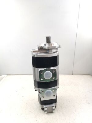 Qualität  Kawasaki 90ZV-5 Hydraulic Gear Pump 44083-61860/SDL30-71.4+50.4+（20） Cast Iron Hydraulic Spare Parts for Wheel Loaders Equipment usine