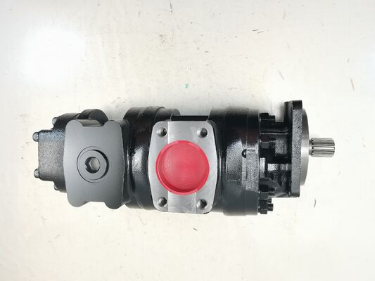 Qualität  Kawasaki Hydraulic Gear Pump L3-71+56+（2）22  Hydraulic Parts Cast Iron  Aluminum alloy  Oil Gear Pump For Wheel Loaders Machinery ISO9001 certified usine