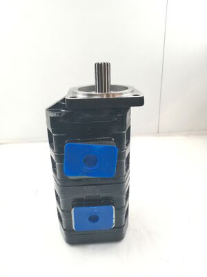 Qualität  Excavators Hydraulic Gear Pump CBGJ Series Double Pump CBGJ2100+2063 Cast Iron and Aluminum alloy Oil Transfer Pump Hydraulic Parts One Year Warranty Fabrik