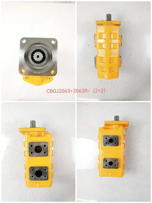 CBGJ2063+2063R-(2+2) Hochdruck-hydraulische Getriebepumpe für Ladegeräte 100cc Getriebepumpe