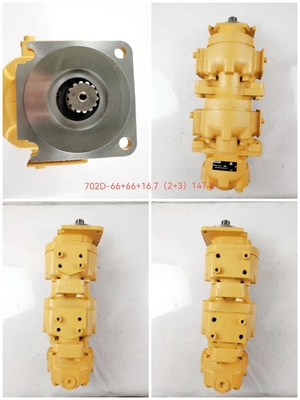 Parker P16 Eisen- und Aluminiumgetriebepumpe 702D-66+66+16.7 ((2+3) 14T R-1