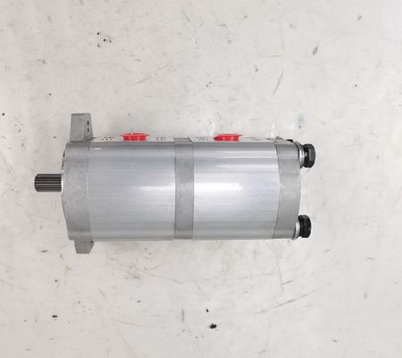 16+16 10T L Flansch-1 Hydraulikpumpe Stahl- und Aluminiumlegierungen 160kPa-250kPa Mittel- und Hochdruck Außenverzahnungs-Zahnradpumpe Hydraulikpumpe Schwermaschinen