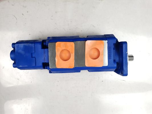 Einjährige Garantie Hydraulische Getriebepumpe 163143B61A Hochwertige Dreifachpumpe für Baumaschinen für Komatsu Kawasaki