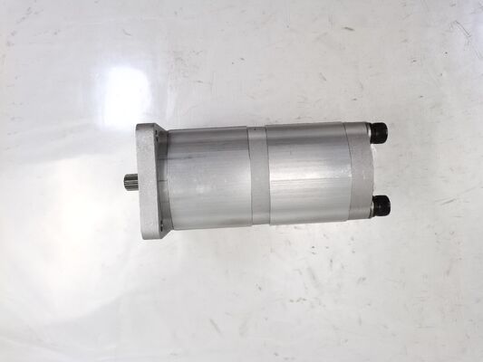 16.3+16.3-15T-L Hydraulik-Zahnradpumpe Eisen- und Aluminiumlegierungsmaterialien  Bereich für Baumaschinen Fabrikversorgung Hydraulik-Ersatzteile