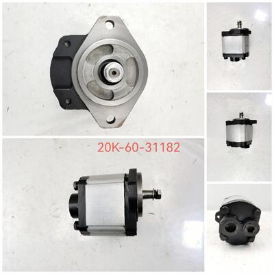 Hydraulik-Zahnradpumpe 20K-60-31182 Hohe Qualität Eisen- und Aluminiumlegierungsmaterialien Bereich für Baumaschinen Fabrikversorgung Hydraulik-Ersatzteile