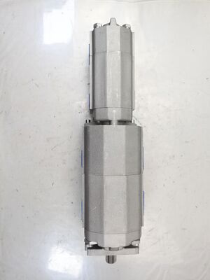 4-Stufen-Hydraulische Getriebepumpe 80+80+40+8 Hochwertige Eisen- und Aluminiumlegierungsmaterialien Sortiment für Baumaschinen Fabrikversorgung Hydraulische Teile