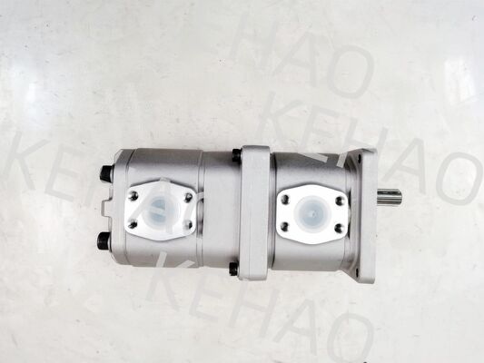 Hydraulische Getriebepumpe Getriebepumpen für schwere Maschinen Lenk- und Antriebsmaschinen Ölpumpe Teilenummer 704-56-11101 Aluminiumlegierung