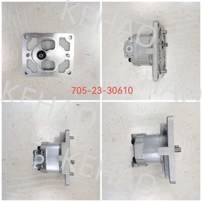 Komatsu Hydraulik-Zahnradpumpe 705-23-30610 Aluminiumlegierung und Eisenwerkstoffe Hydraulikölpumpe für Komatsu WA600-3D Maschinen