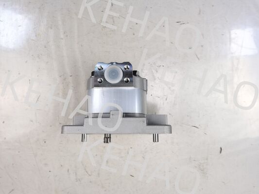 Komatsu Hydraulik-Zahnradpumpe 705-23-30610 Aluminiumlegierung und Eisenwerkstoffe Hydraulikölpumpe für Komatsu WA600-3D Maschinen