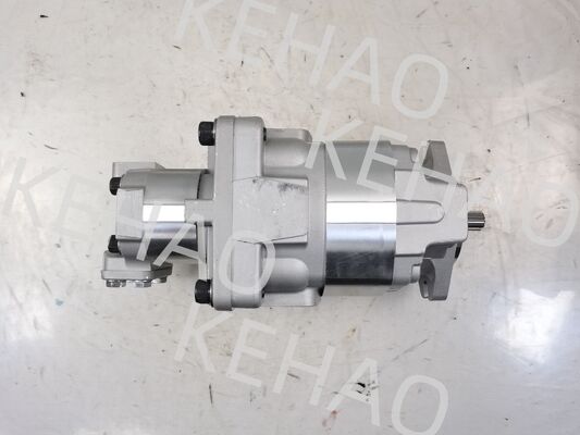 Komatsu Hydraulik-Zahnradpumpe 705-51-30820 Eisen- und Aluminiumlegierungsmaterialien  Anwendungsbereich für WA470-6A/WA480-6 Baumaschinen Fabrikversorgung Hydraulikteile