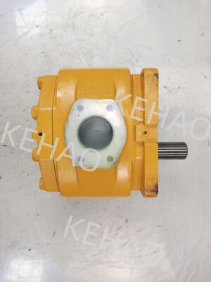 07446-66200 D15 17441-67502 D65 07443-67503 D85 Bulldozer Pumpe / Gusseisen Hydraulik-Zahnradpumpen Silber Gelb Farbe Durchflussrate 200