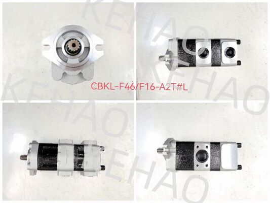 Hydraulik-Zahnradpumpe CBKL CBT CBH CBHZ CBHZD Serie Zahnradpumpe CBKL-F46+F16-A2TΦL Hohe Qualität Direktverkauf ab Werk in Schwermaschinenfabriken
