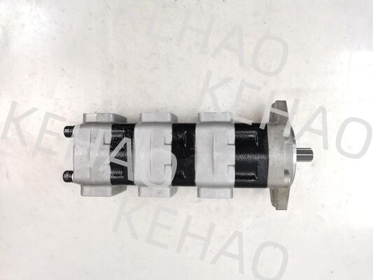 Hochwertige Hydraulik-Zahnradpumpe CBKSL2-G25+G16+G16-A1T11Φ13L Edelstahl OEM-anpassbare Zahnradpumpe 1 Jahr Garantie