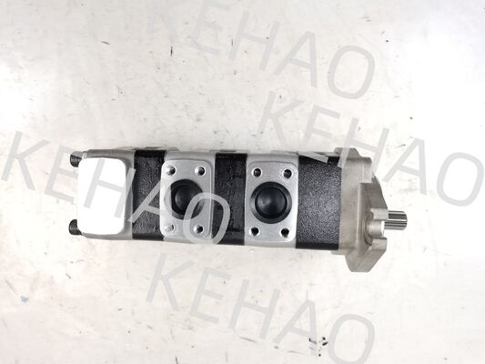 Hochwertige Hydraulik-Zahnradpumpe CBKSL2-G25+G16+G16-A1T11Φ13L Edelstahl OEM-anpassbare Zahnradpumpe 1 Jahr Garantie