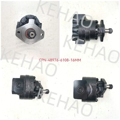 Kompakte Original-Zahnradpumpe für Baumaschinen und Fahrzeuge CPN-48976-6108-16MM Schwarze Ölpumpe