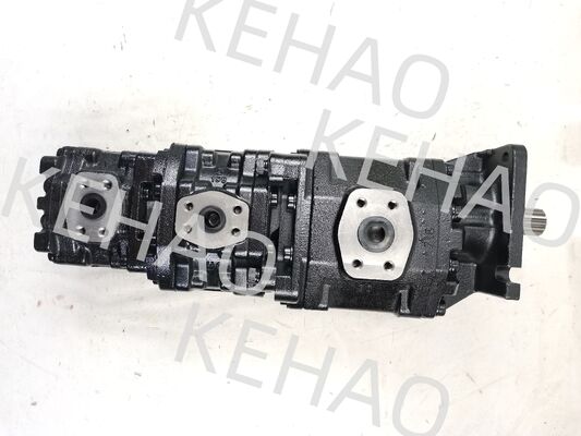 NABCO Zahnradpumpe NABCO126MM+76MM+80MM-14T-L Eisen Aluminium Edelstahl Mittlerer Hochdruck Hydraulik Zahnradpumpe für Kawasaki Ausrüstung