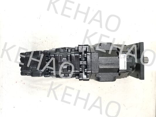 NABCO Zahnradpumpe NABCO126MM+76MM+80MM-14T-L Eisen Aluminium Edelstahl Mittlerer Hochdruck Hydraulik Zahnradpumpe für Kawasaki Ausrüstung