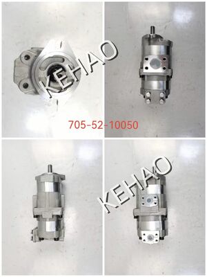 Iron and Aluminum alloy materials Hydraulic Gear Pump 705-52-10050 Range for Construction Machinery Factory Supply Hydraulic Replacement
