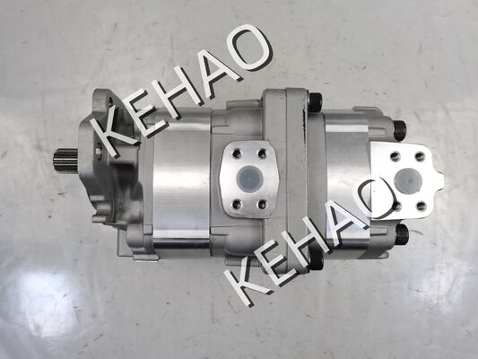 2-stufige hydraulische Zahnradpumpe 705-52-30220/SAR 80+56 Zahnradpumpen-Baureihe für WA380-1 Komatsu Maschinenfabrik-Lieferung Hydraulikteile