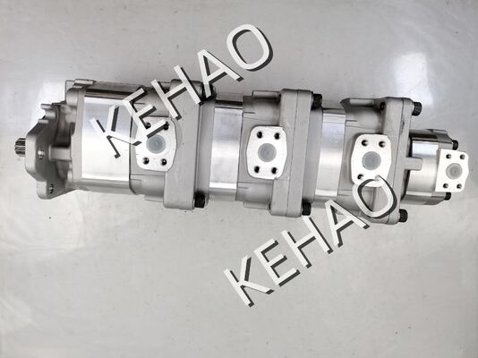 Einjährige Gewährleistung Getriebepumpe 705-56-34180/SAR 80+56+36+12 Mittelhochdruckgetriebepumpe Reichweite für WA380-1/5 38 Komatsu Maschinen