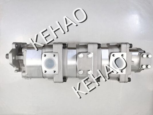 Einjährige Gewährleistung Getriebepumpe 705-56-34180/SAR 80+56+36+12 Mittelhochdruckgetriebepumpe Reichweite für WA380-1/5 38 Komatsu Maschinen