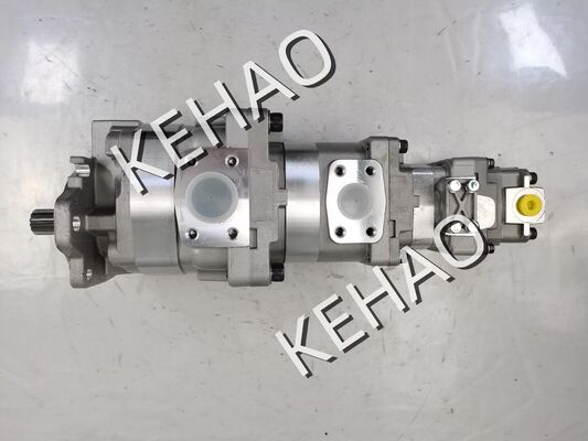 Eisen- und Aluminiumlegierungsmaterialien SAR56+32+SB12+(U)12 Hydraulische Getriebepumpe 705-56-36090 Sortiment für Baumaschinen Hydraulischer Ersatz