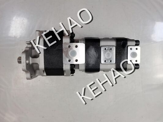 Kawasaki Hydraulic Gear Pump 44083-61701 Eisen- und Aluminiumlegierungsmaterialien Ölübertragungspumpe für schwere Maschinen OEM unterstützt