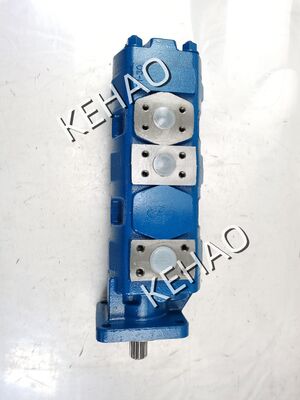 America Paker GPP1 Series Hydraulic Gear Pump GPP1-63+63+30 L High Pressure Grade Gear Oil Hydraulic Replacement For Construction Equipment