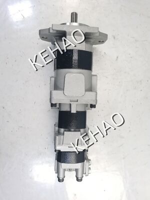 Fabrikationsversorgung Hydraulikzahnradpumpe SAL2-45+SB25+21-13TR Eisen- und Aluminiumlegierungsmaterialien 3-stufige Ölförderpumpe OEM ODM mit einem Jahr Garantie