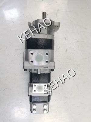 Fabrikationsversorgung Hydraulikzahnradpumpe SAL2-45+SB25+21-13TR Eisen- und Aluminiumlegierungsmaterialien 3-stufige Ölförderpumpe OEM ODM mit einem Jahr Garantie