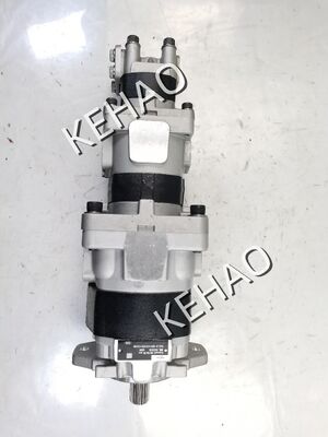 Hydraulik-Zahnradpumpe SAL3-80+(2)32+(1)18 Hochgeschwindigkeits-Industriequalität Zahnradöl Hydraulikersatz für Kawasaki Schwermaschinen