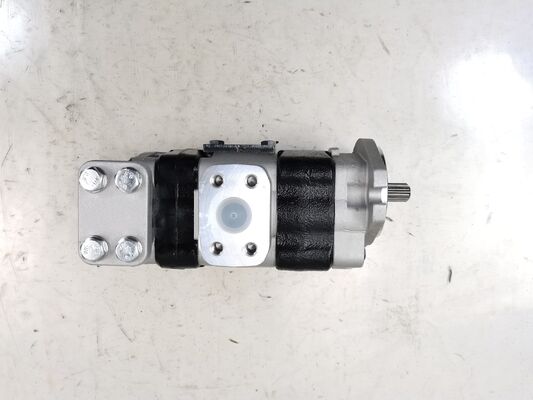 Hydraulische Zahnradpumpe 23A-60-11102/KFP4-27+17 R 10T Getriebeölpumpe in Industriequalität, Legierungsmaterial, hydraulische Ersatzteile, ein Jahr Garantie