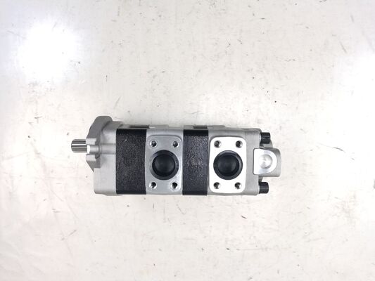 Hydraulische Zahnradpumpe von Kawasaki CBKSL-F27+F20+F9.5-AT12ΦL/STYB27+20+9.5L419-13T Zahnradpumpe aus Eisen-Aluminium-Legierung mit 150 bar-250 bar Doppelpumpe