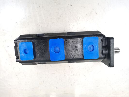 JHP-Serie Hydraulische Getriebepumpe JHP2080+2080+2040 R Gusseisen- und Aluminiumlegierungsmaterialien Einzelölübertragungspumpe OEM ODM Zertifizierung Lenkgerät