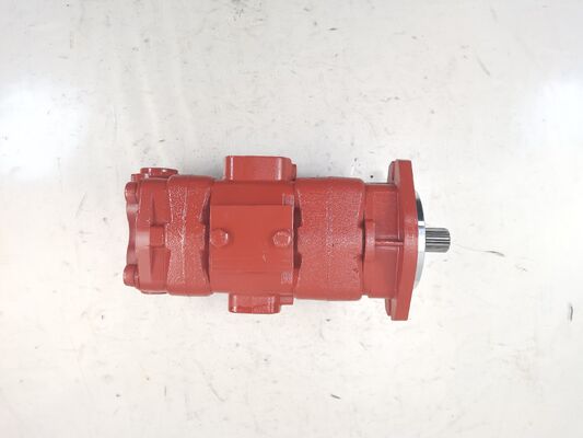 KEHAO Hydraulic Gear Pump KFP2232+2219 Dual Pump KFP22 KFP23 KFP32 KFP2227 Serie Eisen-Aluminiumlegierung für Baumaschinen