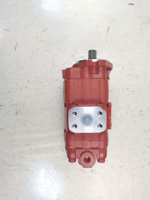 KEHAO Hydraulic Gear Pump KFP2232+2219 Dual Pump KFP22 KFP23 KFP32 KFP2227 Serie Eisen-Aluminiumlegierung für Baumaschinen
