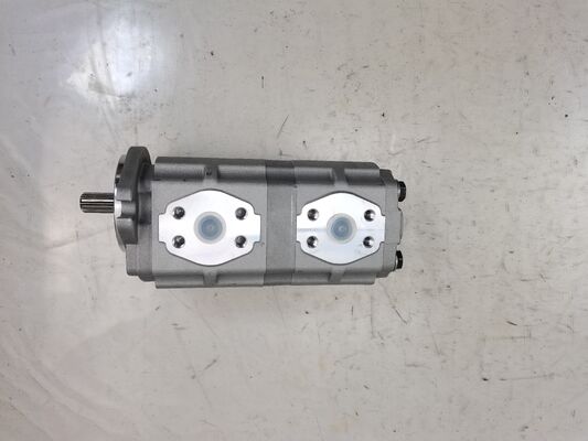 Komatsu Hydraulic Gear Pump KRP4 Serie Ölpumpe KRP4-27+17 Eisen Aluminiumlegierte Materialienl Pumpe mit 150bar-250bar Druck Ersatz für schwere Maschinen