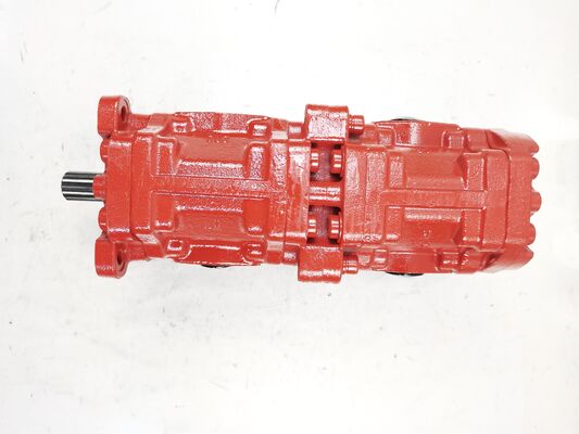 NABCO Getriebepumpe NABCO-15TLC-456+50-A1 Doppelpumpe Eisen- und Aluminiumlegierung Hydraulische Pumpe Industrielle Qualität Getriebeölpumpe ISO9001-zertifizierte Fabriklieferung