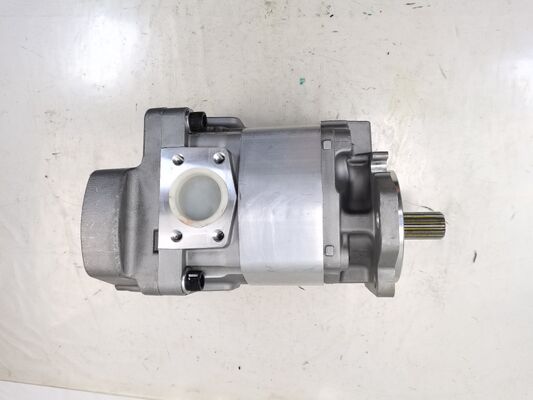 705-21-42130 Komatsu-Zahnradpumpe, Hochdruck-Hydraulikölpumpe aus Gusseisen und Aluminiumlegierung für schwere Maschinen, hydraulische Teile, Werkslieferung