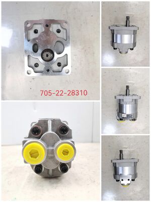 KEHAO Getriebepumpe 705-22-28310 Eisen- und Aluminiumlegierungsmaterialien Industrieöltransferpumpe OEM ODM für Komatsu HD465-7E/7R