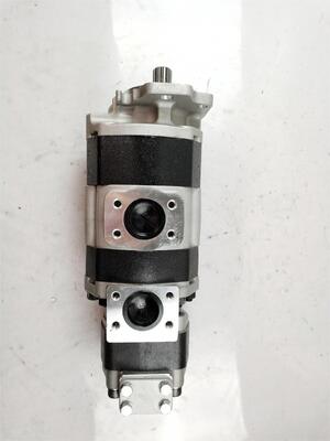 Kawasaki Lader Hydraulik-Zahnradpumpe 44083-61050 Gusseisen Industriequalität Zahnradölpumpe SDL30-80+(20) Ersatz für Baumaschinen