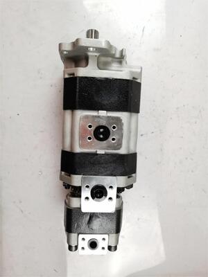 Kawasaki Lader Hydraulik-Zahnradpumpe 44083-61050 Gusseisen Industriequalität Zahnradölpumpe SDL30-80+(20) Ersatz für Baumaschinen