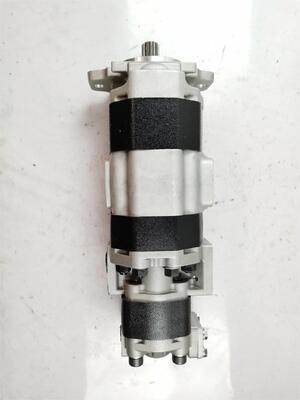 Kawasaki Lader Hydraulik-Zahnradpumpe 44083-61050 Gusseisen Industriequalität Zahnradölpumpe SDL30-80+(20) Ersatz für Baumaschinen