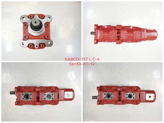 NABCO Zahnradpumpe Beton Hydraulikpumpe Eisen und Aluminiumlegierung Industriequalität Zahnradölpumpe Ersatz für Baumaschinen Fabrikversorgung