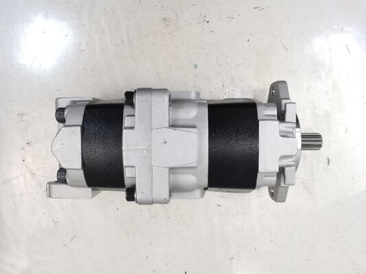 Werkseitige Lieferung Zahnradpumpe Hydraulikpumpe Verwendet in Schwerlast-Muldenkippern und Fahrzeugteilen Teilenummer SAL3-100+80 Hydraulikölpumpe aus Eisen- und Aluminiumlegierungen