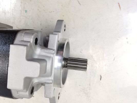 Werkseitige Lieferung Zahnradpumpe Hydraulikpumpe Verwendet in Schwerlast-Muldenkippern und Fahrzeugteilen Teilenummer SAL3-100+80 Hydraulikölpumpe aus Eisen- und Aluminiumlegierungen