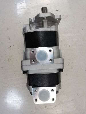 Werkseitige Lieferung Zahnradpumpe Hydraulikpumpe Verwendet in Schwerlast-Muldenkippern und Fahrzeugteilen Teilenummer SAL3-100+80 Hydraulikölpumpe aus Eisen- und Aluminiumlegierungen